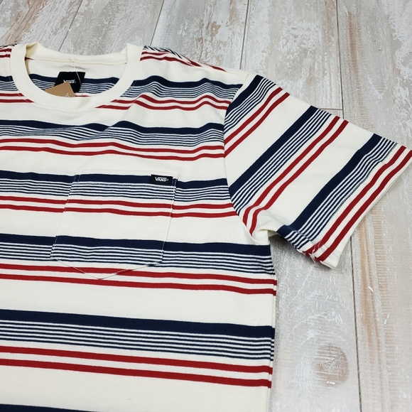 Vans Zavala Stripe Pocket Tee - Picture 4 of 4